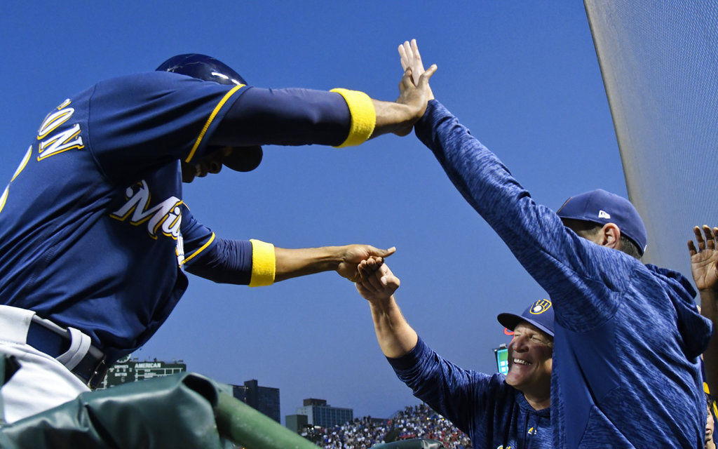 Brewers Cubs Baseball - Game 3